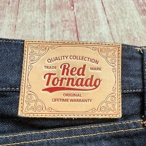 💙Red Tornado Selvedge Denim Straight Leg Jean Men’s Size 34x31”